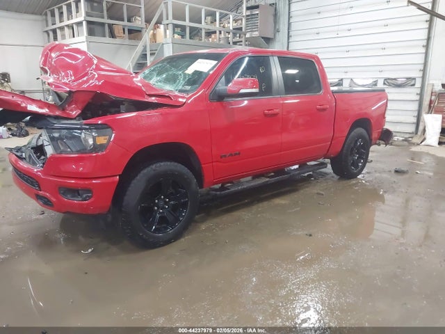 44237979 :رقم المزاد ، 1C6SRFFT1LN183426 vin ، 2020 Ram 1500 Big Horn  4x4 5'7 Box مزاد بيع
