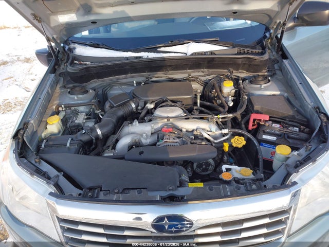 2010 Subaru Forester 2.5x მანქანა იყიდება აუქციონზე, vin: JF2SH6BC4AH766135, აუქციონის ნომერი: 44238006