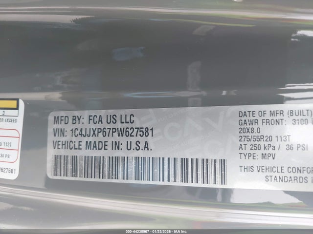 2023 JEEP WRANGLER 4XE 1C4JJXP67PW627581 Photo 8