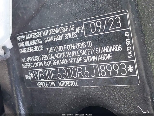 2024 BMW S 1000 WB10E6300R6J18993 Photo 9