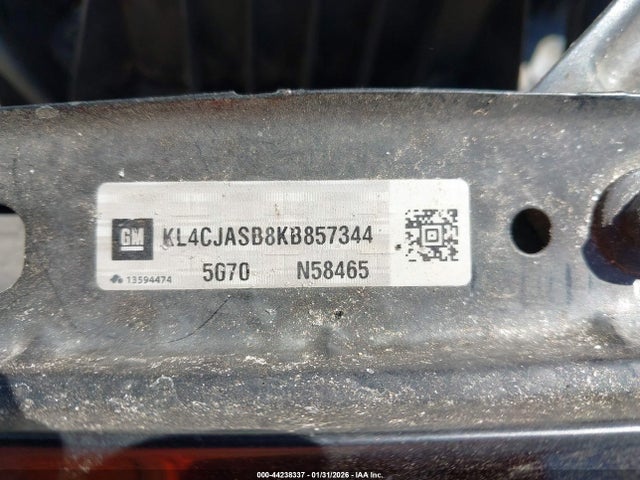 Продаж на аукціоні авто 2019 Buick Encore Fwd Preferred, vin: KL4CJASB8KB857344, номер лоту: 44238337