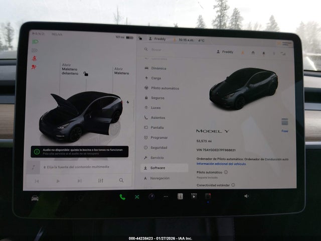 2023 TESLA MODEL Y 7SAYGDED7PF968631 Photo 6