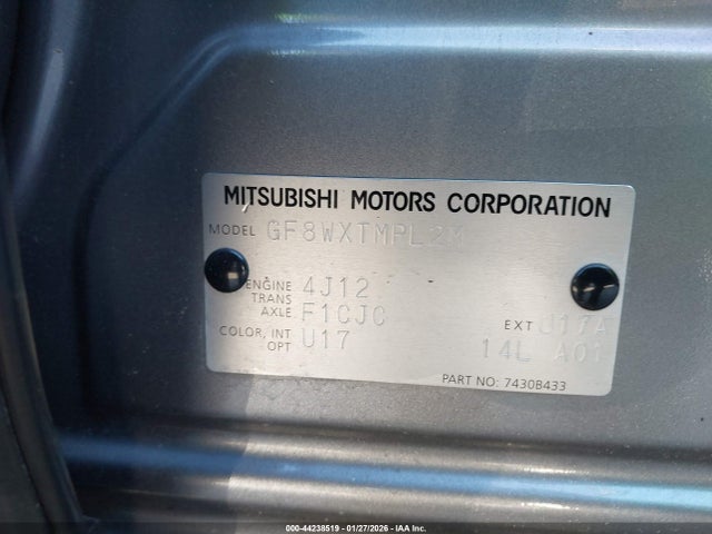 Mitsubishi Outlander Es 2.4 2020 JA4AD2A32LZ003988 Image 17