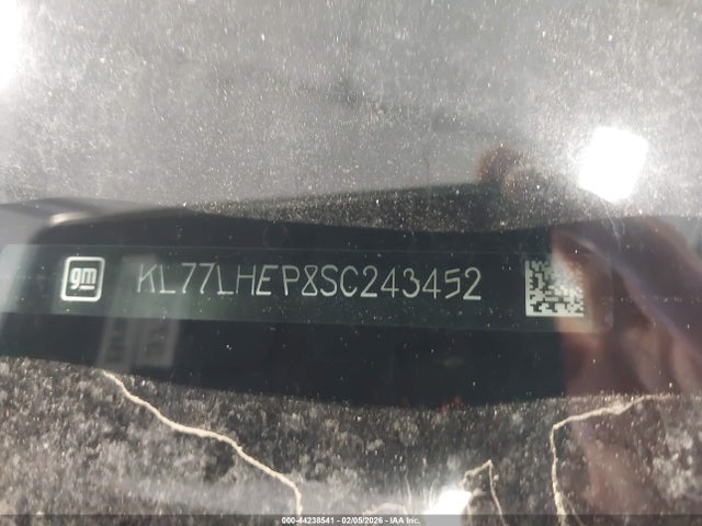 KL77LHEP8SC243452 Chevrolet Trax Fwd Lt