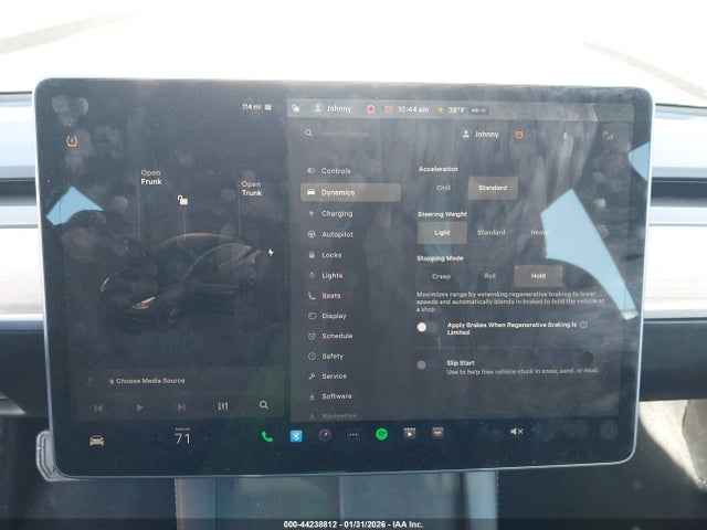Продажа на аукционе авто 2023 Tesla Model 3 Rear-wheel Drive, vin: 5YJ3E1EAXPF664386, номер лота: 44238812