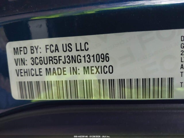 2022 RAM 2500 3C6UR5FJ3NG131096 Photo 8