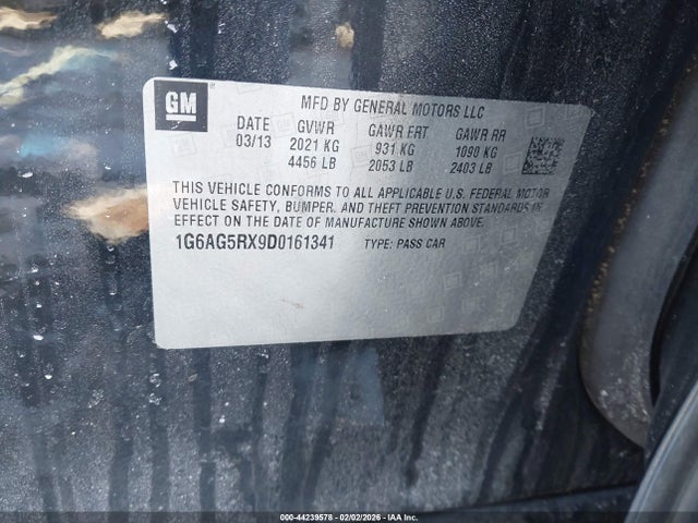 2013 CADILLAC ATS 1G6AG5RX9D0161341 Photo 8