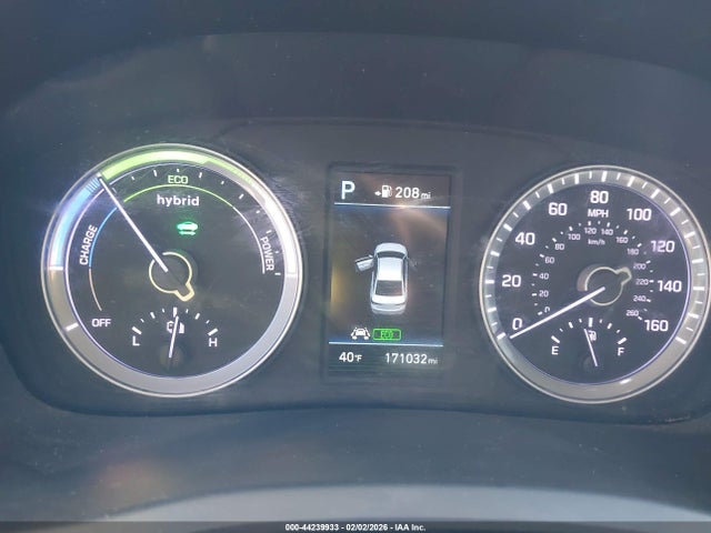 44239933 :رقم المزاد ، KMHE34L39KA093197 vin ، 2019 Hyundai Sonata Hybrid Limited مزاد بيع