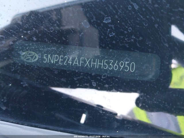 5NPE24AFXHH536950 Hyundai SONATA SE
