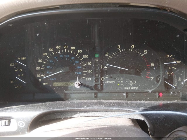 44240361 :رقم المزاد ، JT6HT00W5X0033155 vin ، 1999 Lexus Lx 470 مزاد بيع