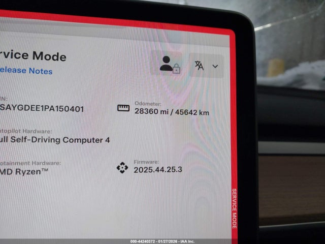 2023 TESLA MODEL Y 7SAYGDEE1PA150401 Photo 6