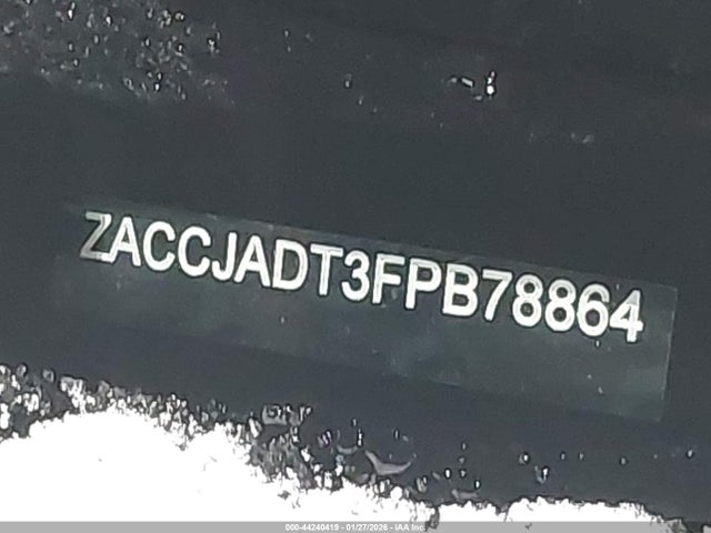 Jeep Renegade Limited 2015 ZACCJADT3FPB78864 Image 9