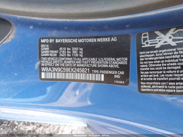 WBA3N9C59EK245821 BMW 428i Xdrive