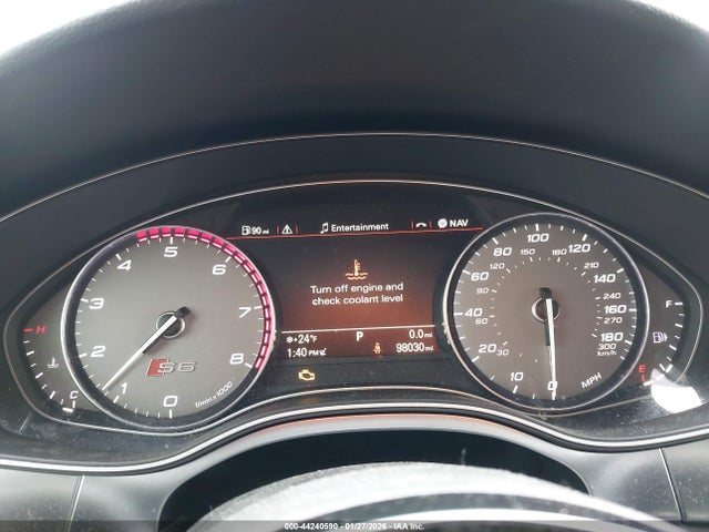 44240590 :رقم المزاد ، WAUJ2AFC2DN091056 vin ، 2013 Audi S6 4.0t Prestige مزاد بيع