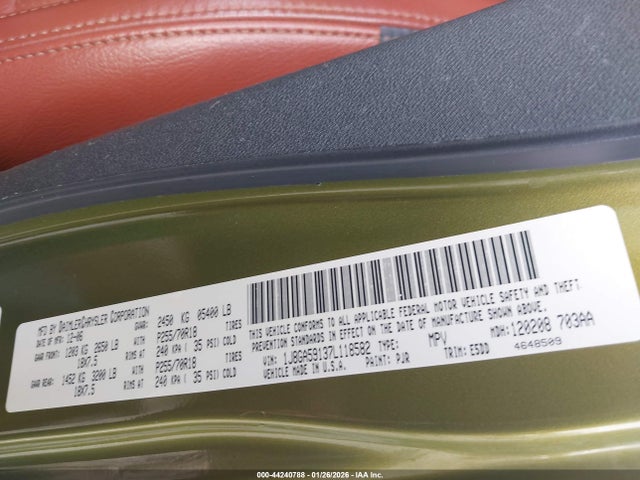 2007 JEEP WRANGLER 1J8GA59137L118582 Photo 8