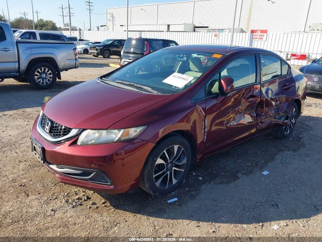 2013 Honda Civic Ex მანქანა იყიდება აუქციონზე, vin: 2HGFB2F80DH504273, აუქციონის ნომერი: 44240903