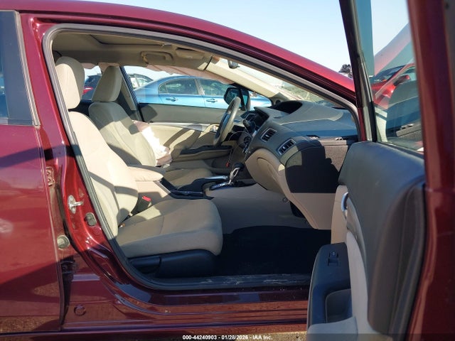 2013 Honda Civic Ex მანქანა იყიდება აუქციონზე, vin: 2HGFB2F80DH504273, აუქციონის ნომერი: 44240903
