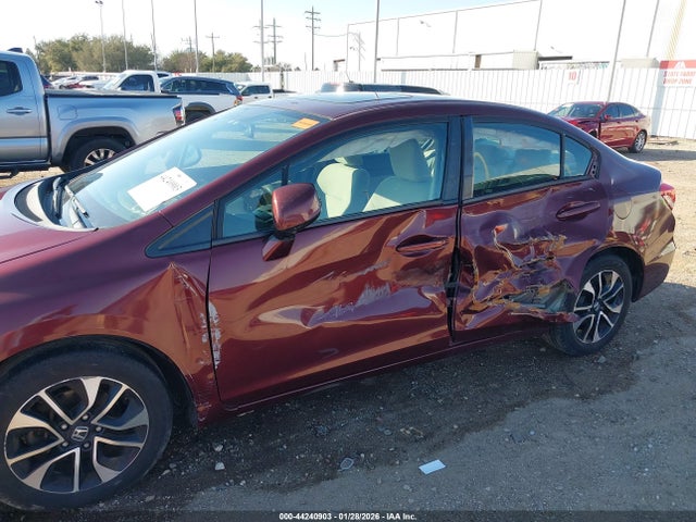 2013 Honda Civic Ex მანქანა იყიდება აუქციონზე, vin: 2HGFB2F80DH504273, აუქციონის ნომერი: 44240903