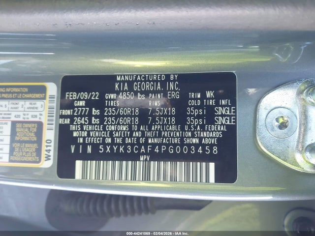 2023 KIA SPORTAGE 5XYK3CAF4PG003458 Photo 8