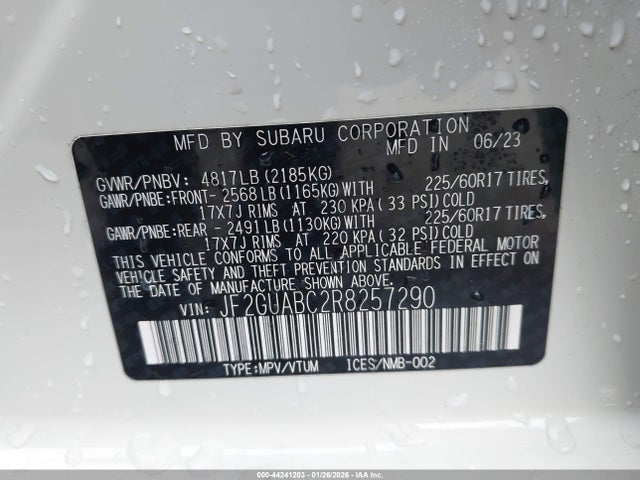 Subaru Crosstrek 2024 JF2GUABC2R8257290 Image 9