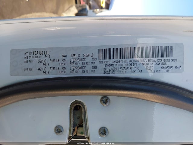 3C63RRHL0GG309132 RAM 3500 Slt