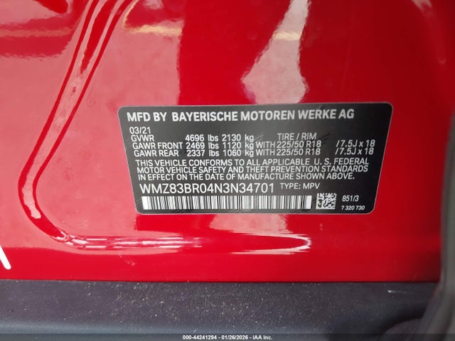 2022 MINI COUNTRYMAN WMZ83BR04N3N34701 Photo 8