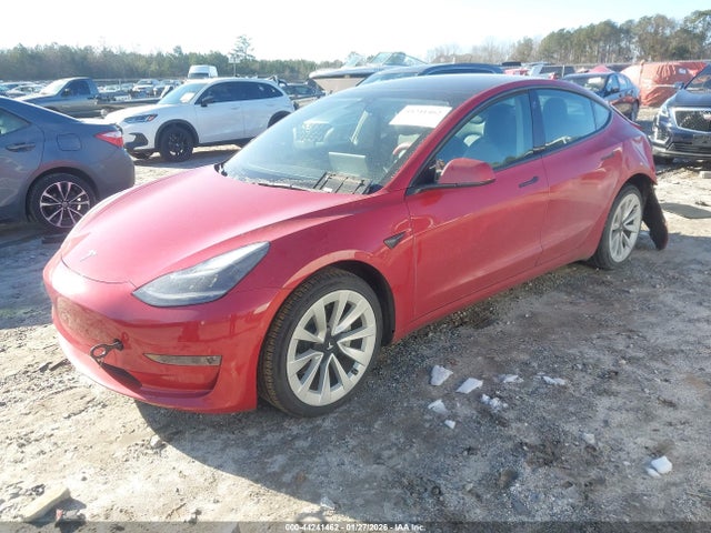 2022 TESLA MODEL 3 5YJ3E1EB0NF192351 Photo 1