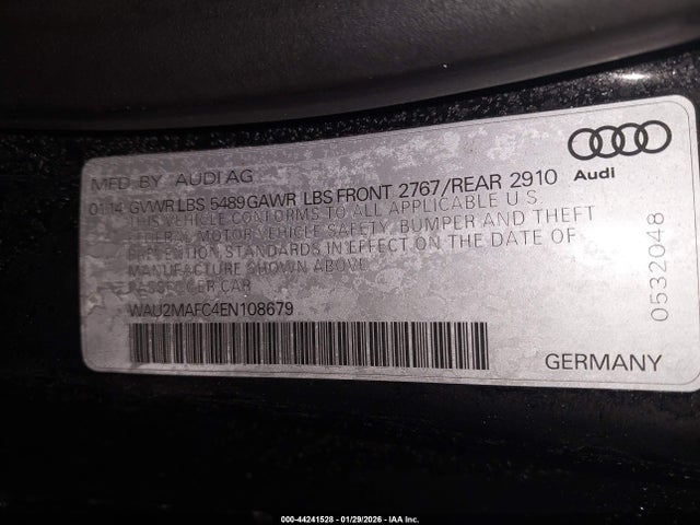 2014 AUDI A7 WAU2MAFC4EN108679 Photo 8