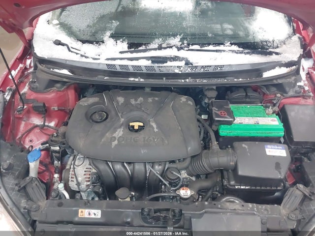 2012 Hyundai Elantra Gls (ulsan Plant) მანქანა იყიდება აუქციონზე, vin: KMHDH4AE9CU300107, აუქციონის ნომერი: 44241586