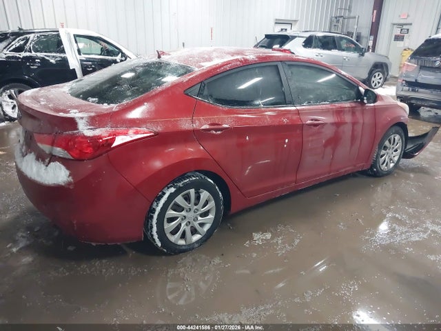 2012 Hyundai Elantra Gls (ulsan Plant) მანქანა იყიდება აუქციონზე, vin: KMHDH4AE9CU300107, აუქციონის ნომერი: 44241586