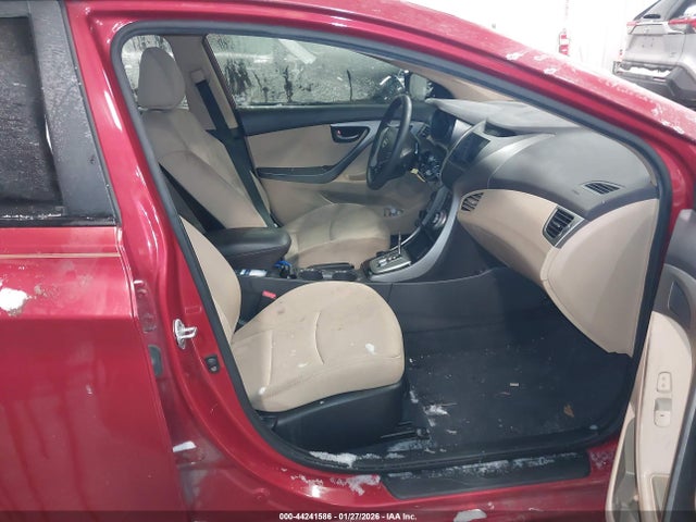 2012 Hyundai Elantra Gls (ulsan Plant) მანქანა იყიდება აუქციონზე, vin: KMHDH4AE9CU300107, აუქციონის ნომერი: 44241586