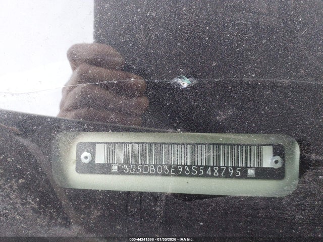 44241598 :رقم المزاد ، 3G5DB03E93S548795 vin ، 2003 Buick Rendezvous Cxl مزاد بيع