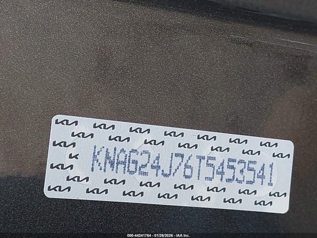 KNAG24J76T5453541 KIA K5 Lxs Fwd