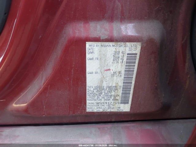 1N4AL3AP5FN917719 Nissan Altima 2.5 S