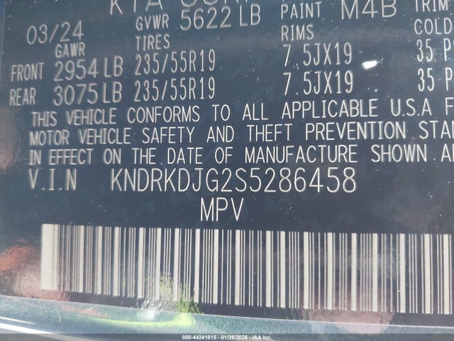 2025 KIA SORENTO HYBRID KNDRKDJG2S5286458 Photo 8