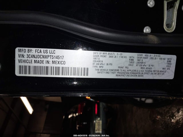 2023 JEEP COMPASS 3C4NJDCNXPT514517 Photo 8