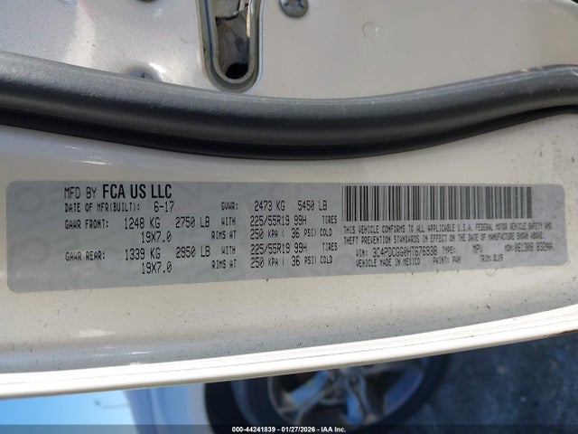 2017 DODGE JOURNEY 3C4PDCGG0HT676938 Photo 8