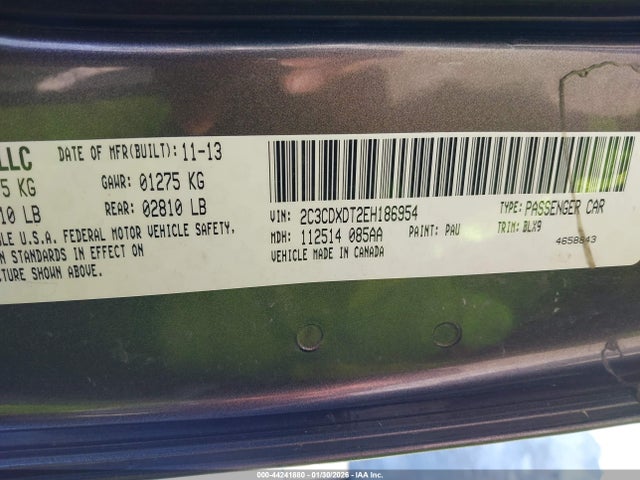 2014 DODGE CHARGER 2C3CDXDT2EH186954 Photo 8