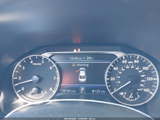 1N4BL4CV0LC262754 Nissan Altima Sr Fwd