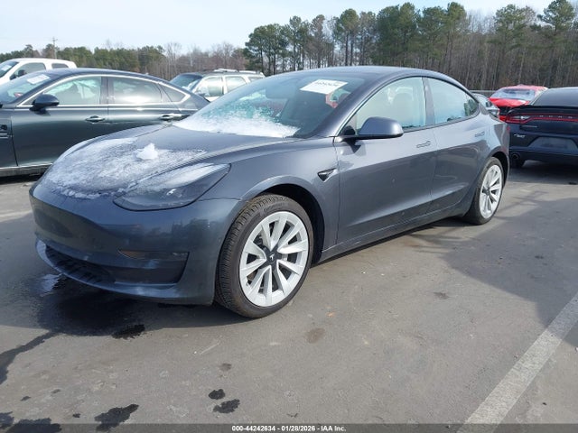 44242634 :رقم المزاد ، 5YJ3E1EA0MF031858 vin ، 2021 Tesla Model 3 Standard Range Plus Rear-wheel Drive مزاد بيع