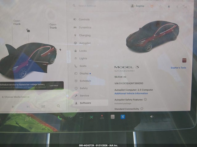 2019 TESLA MODEL 3 5YJ3E1EA2KF399293 Photo 6