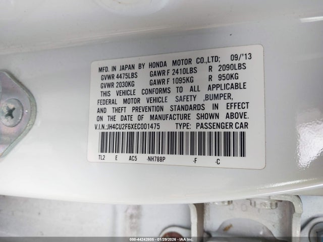 2014 ACURA TSX JH4CU2F6XEC001475 Photo 8