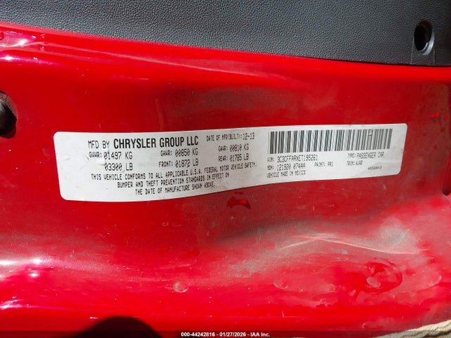 2014 FIAT 500 3C3CFFARXET195261 Photo 8