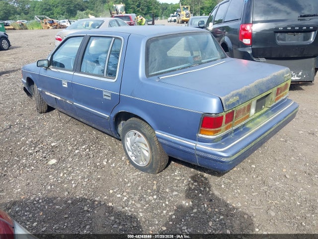 Aukcja sprzedaży 1992 Dodge Spirit, vin: 1B3XA46K1NF176704, numer aukcji: 44242849