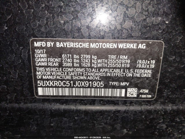 5UXKR0C51J0X91905 BMW X5 Xdrive35i