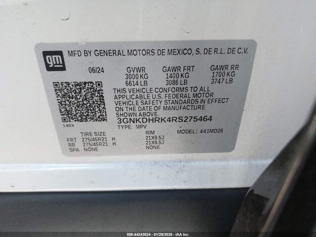Chevrolet Blazer Ev Rwd Rs 2024 3GNKDHRK4RS275464 Image 9