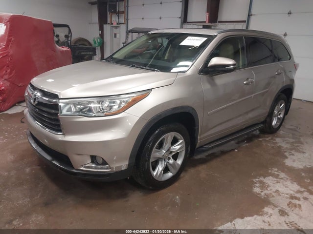 Toyota Highlander Limited V6 2014 5TDDKRFH4ES029518 Image 2