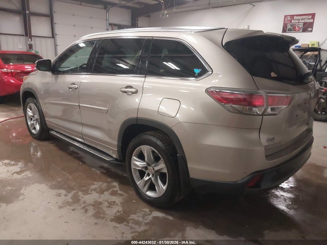 Toyota Highlander Limited V6 2014 5TDDKRFH4ES029518 Image 3