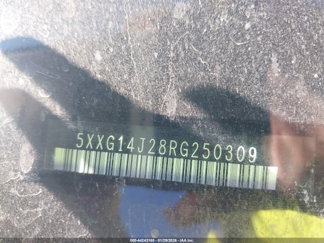 5XXG14J28RG250309 KIA K5 LXS
