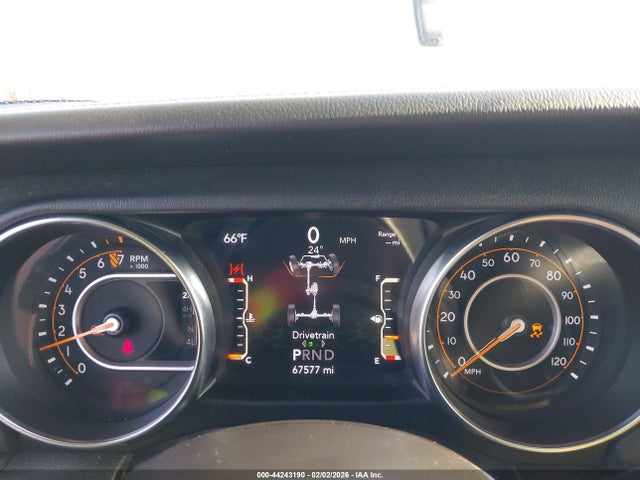 1C6HJTFG9NL107311 Jeep Gladiator Overland 4x4